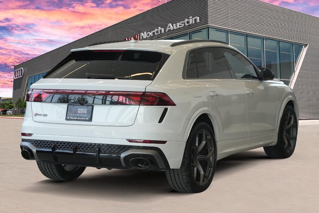 new 2025 Audi RS Q8 car, priced at $149,335