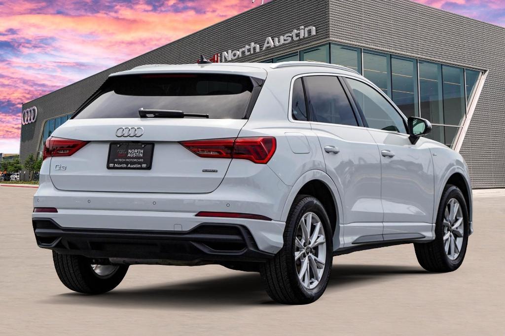 used 2024 Audi Q3 car, priced at $36,860