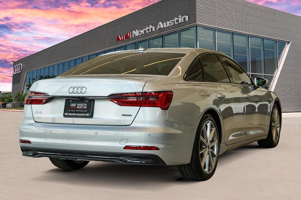 new 2025 Audi A6 car, priced at $55,864