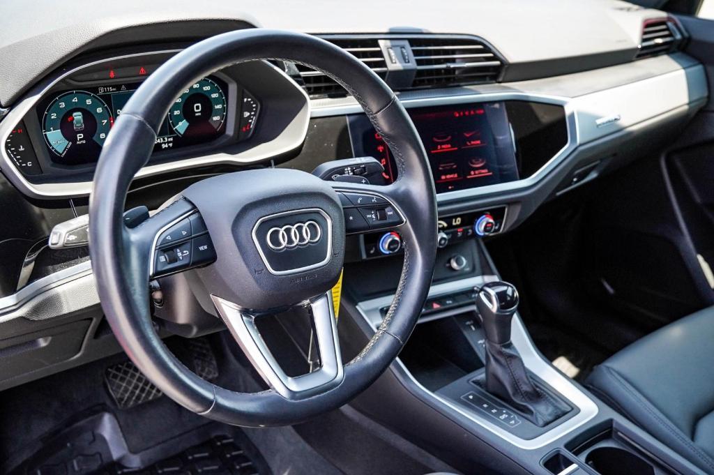 used 2022 Audi Q3 car, priced at $30,000