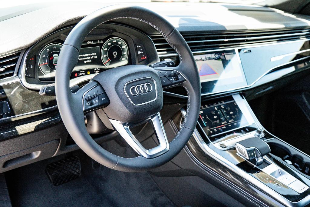 new 2024 Audi Q8 car, priced at $78,199