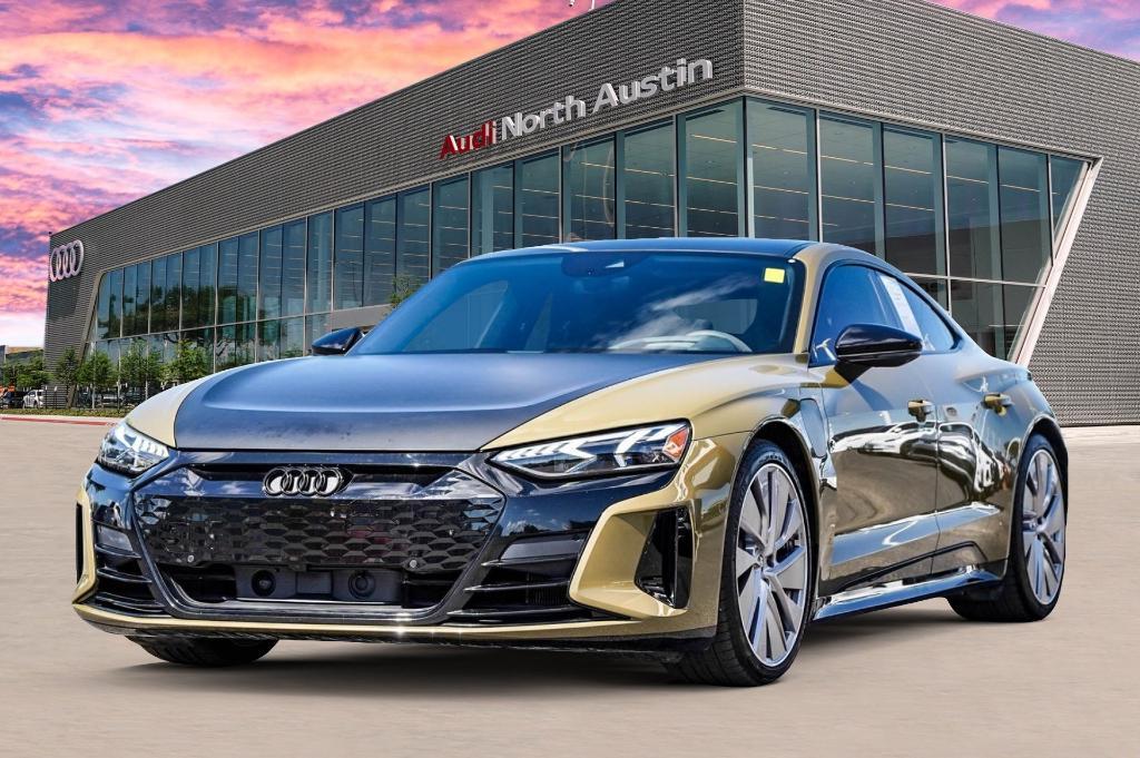 used 2022 Audi e-tron GT car, priced at $59,900