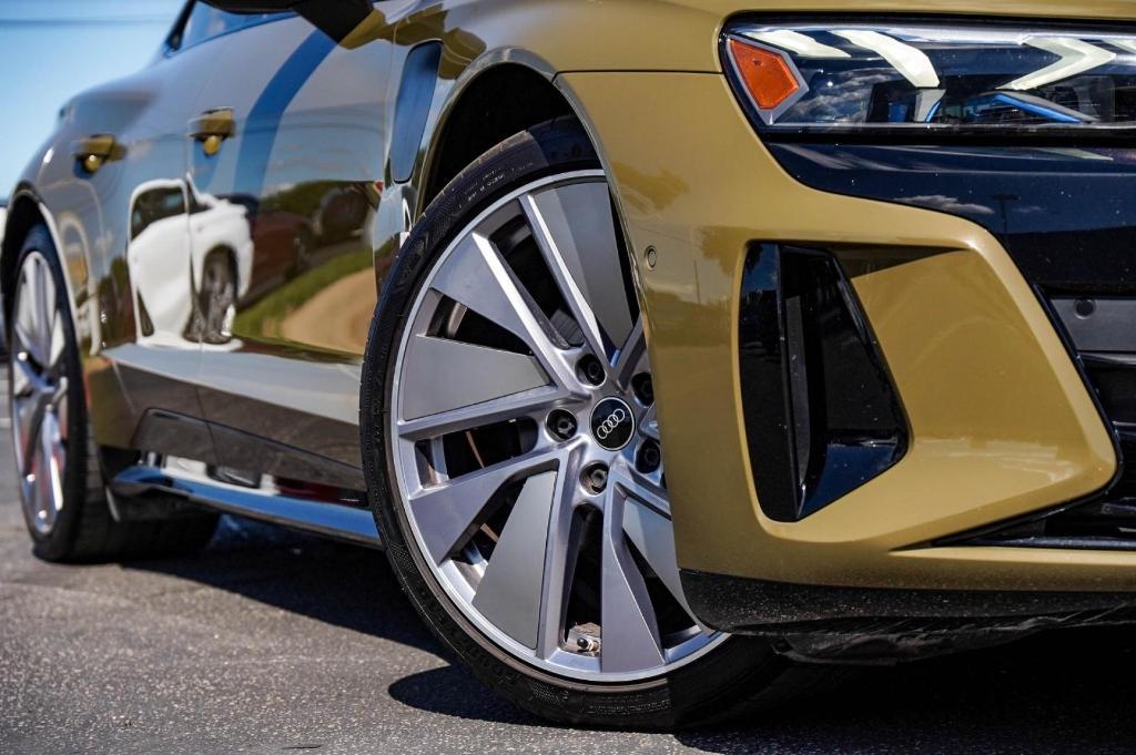 used 2022 Audi e-tron GT car, priced at $59,900