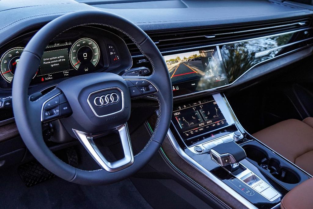 new 2025 Audi Q8 car, priced at $89,215