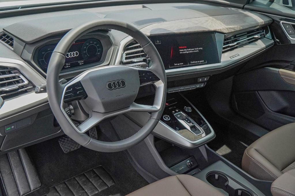 new 2025 Audi Q4 e-tron car, priced at $48,599