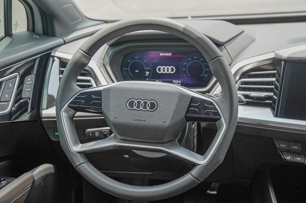 new 2025 Audi Q4 e-tron car, priced at $48,599