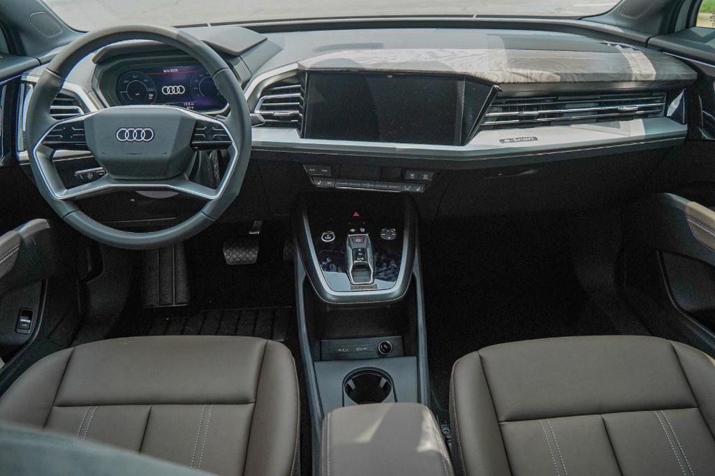 new 2025 Audi Q4 e-tron car, priced at $48,599