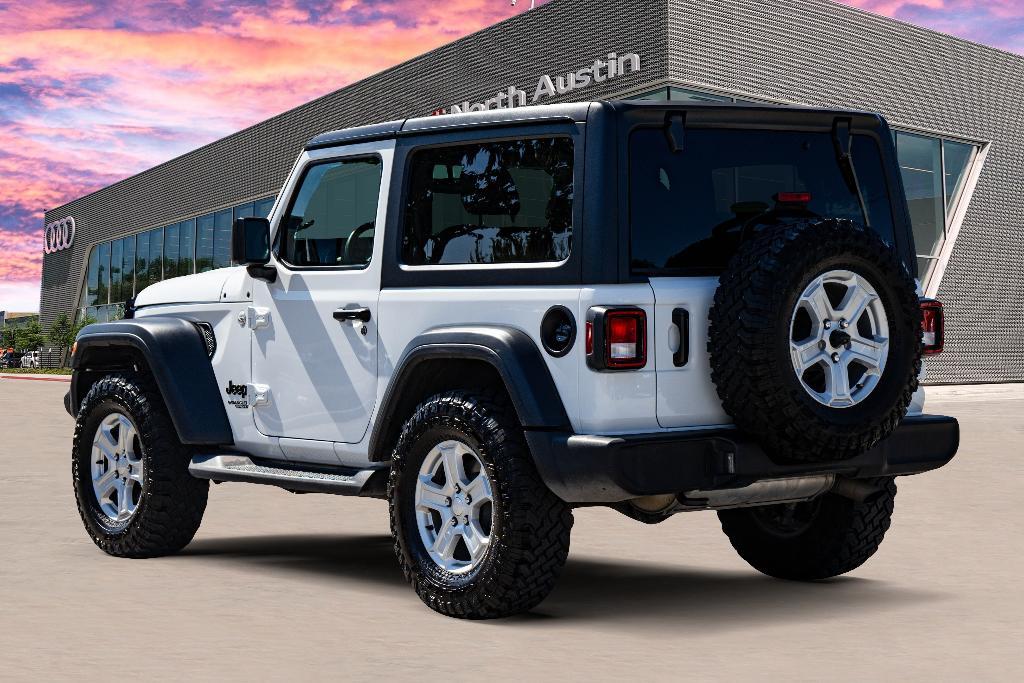 used 2021 Jeep Wrangler car, priced at $29,595