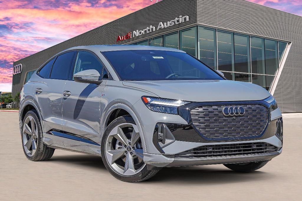 new 2025 Audi Q4 e-tron car, priced at $64,776