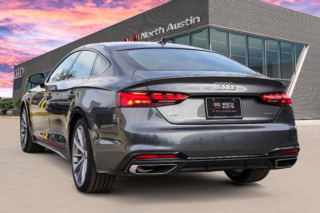 new 2025 Audi A5 Sportback car, priced at $48,446