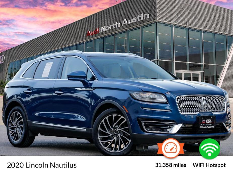 used 2020 Lincoln Nautilus car, priced at $28,991