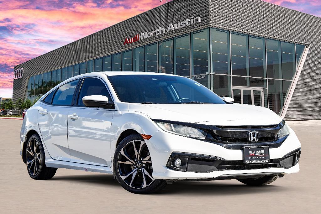 used 2020 Honda Civic car, priced at $19,395