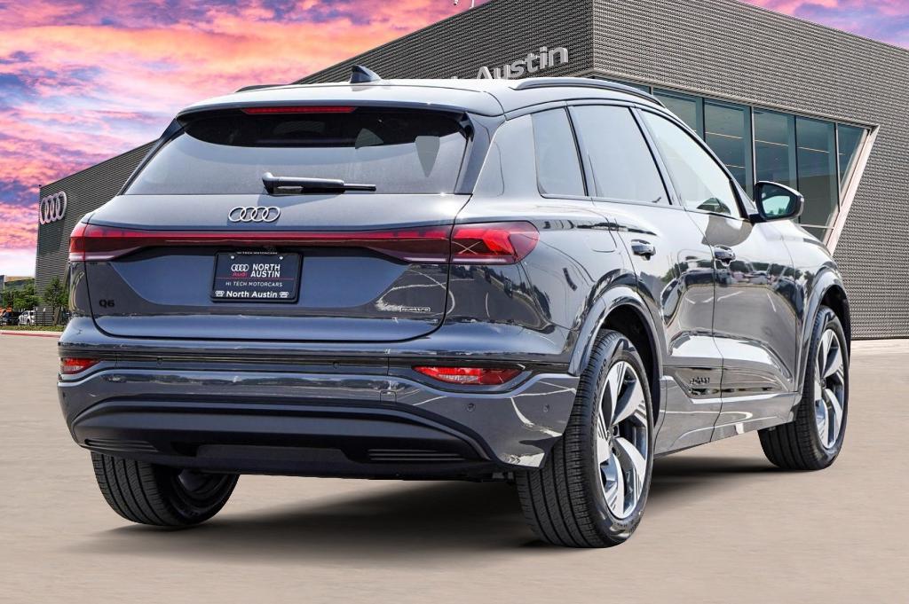 new 2025 Audi Q6 e-tron car, priced at $70,053