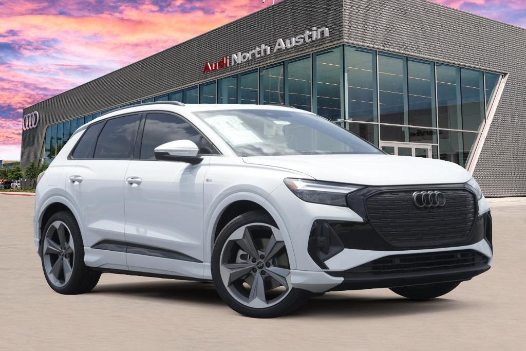 new 2025 Audi Q4 e-tron car, priced at $58,636
