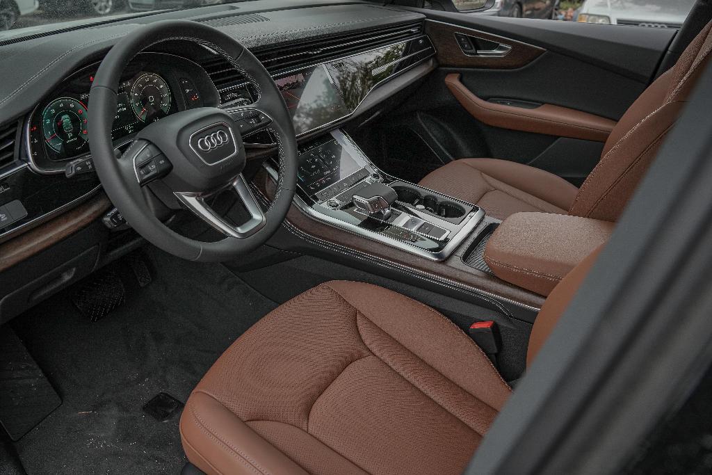 new 2025 Audi Q8 car, priced at $83,720