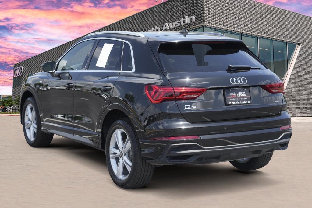 used 2024 Audi Q3 car, priced at $36,500