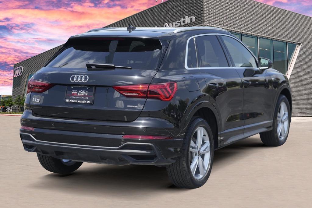 used 2024 Audi Q3 car, priced at $36,500