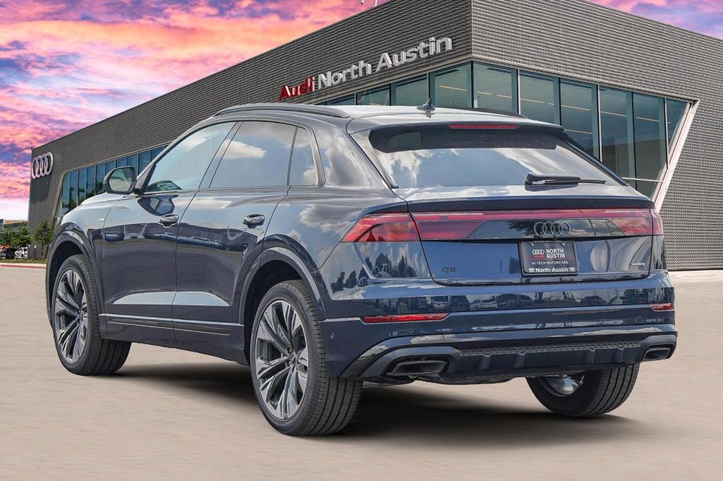 new 2025 Audi Q8 car, priced at $77,242