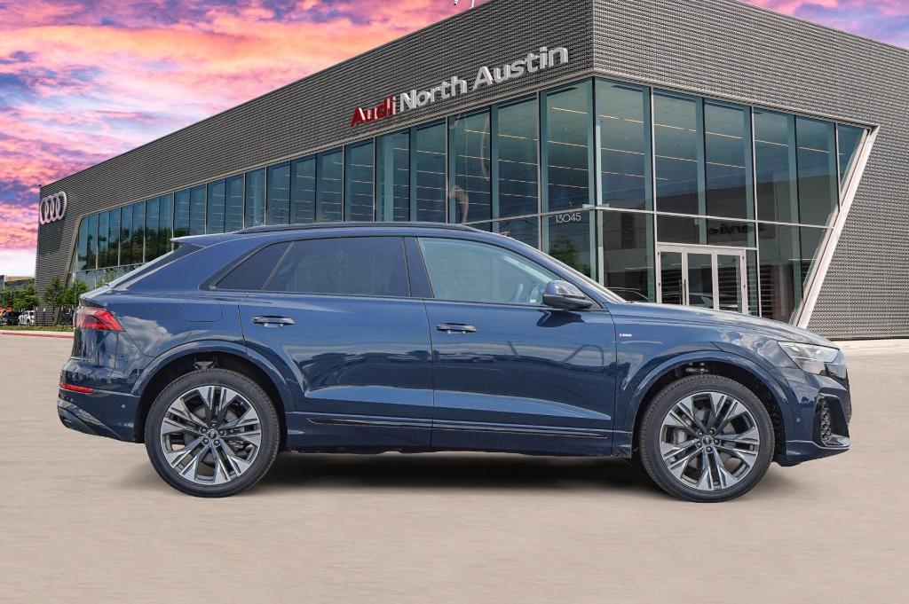 new 2025 Audi Q8 car, priced at $77,242
