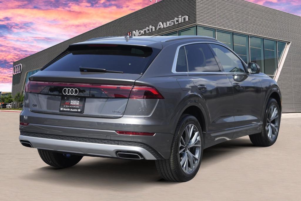 new 2025 Audi Q8 car, priced at $74,059
