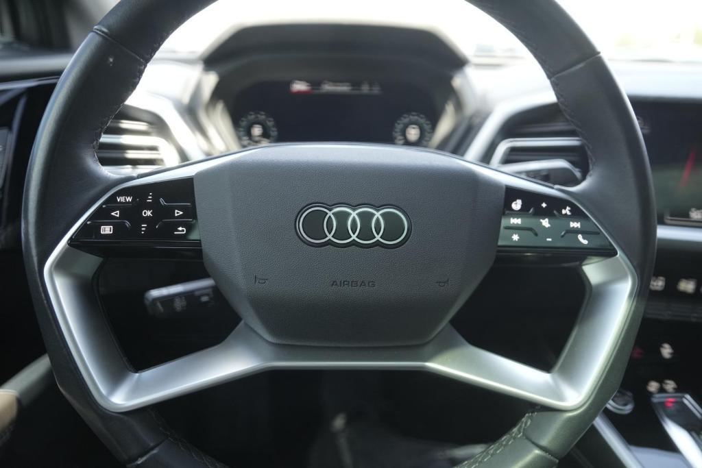 used 2024 Audi Q4 e-tron car, priced at $42,071