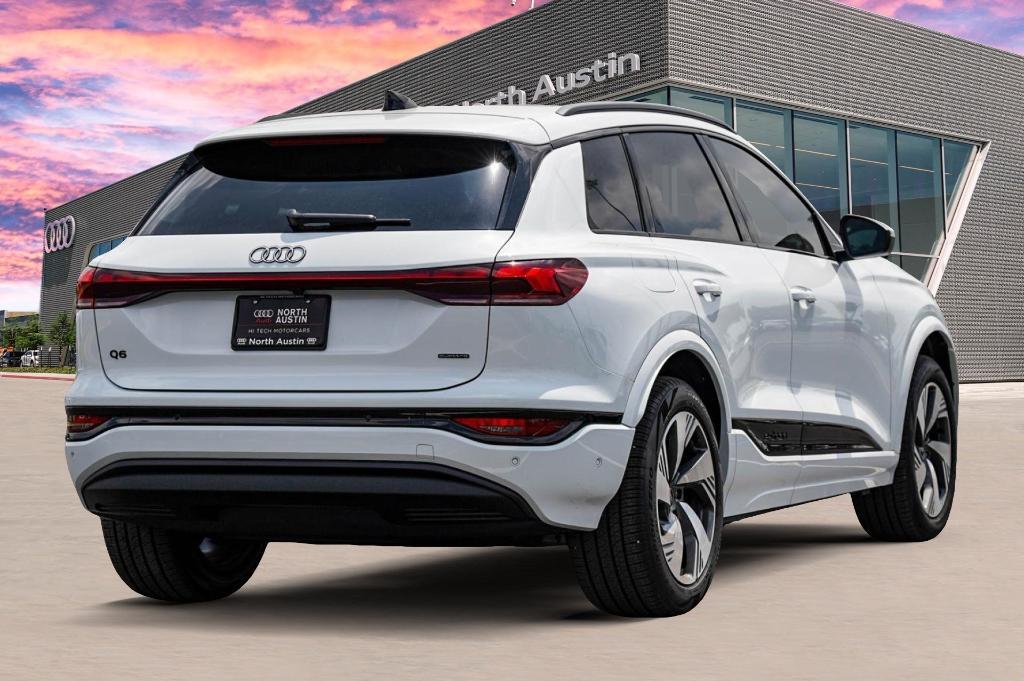 new 2025 Audi Q6 e-tron car, priced at $70,618