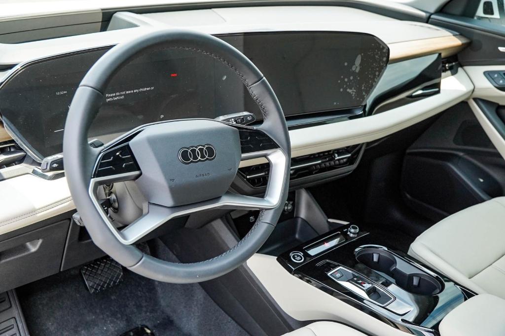 new 2025 Audi Q6 e-tron car, priced at $70,618