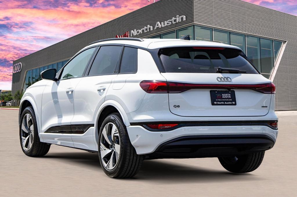 new 2025 Audi Q6 e-tron car, priced at $71,963