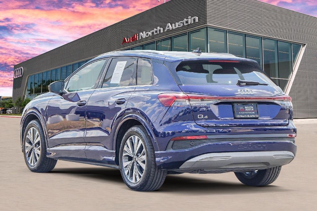 used 2023 Audi Q4 e-tron car, priced at $28,988