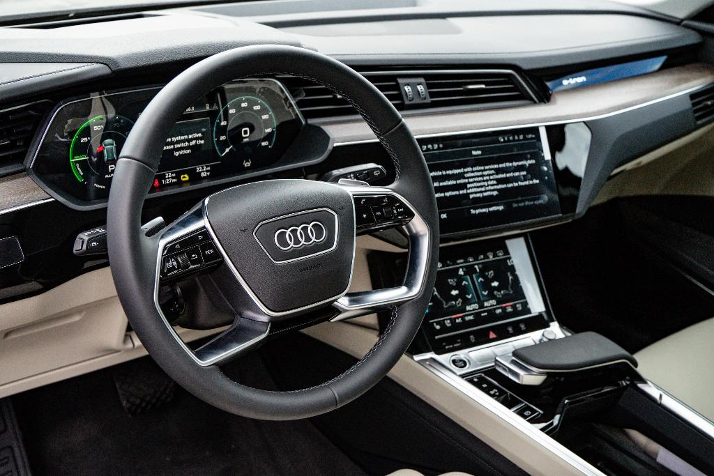 new 2024 Audi Q8 e-tron car, priced at $79,696