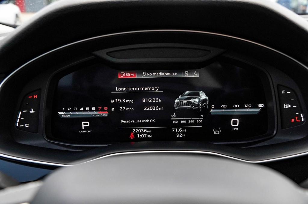 used 2023 Audi Q8 car, priced at $55,195