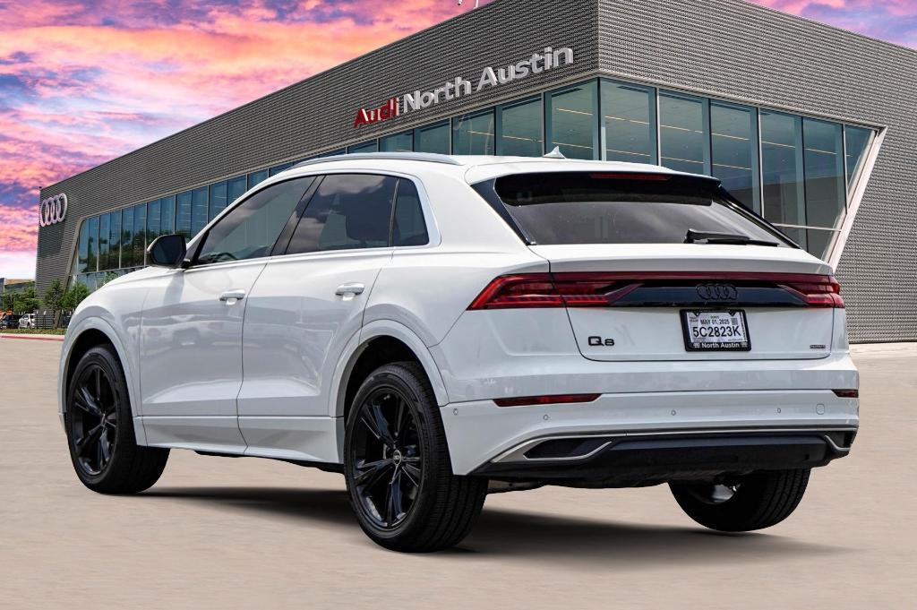 used 2023 Audi Q8 car, priced at $55,195