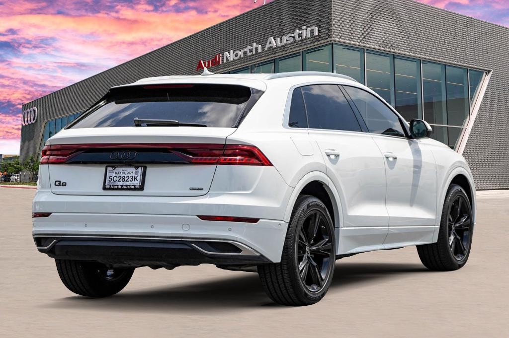 used 2023 Audi Q8 car, priced at $55,195