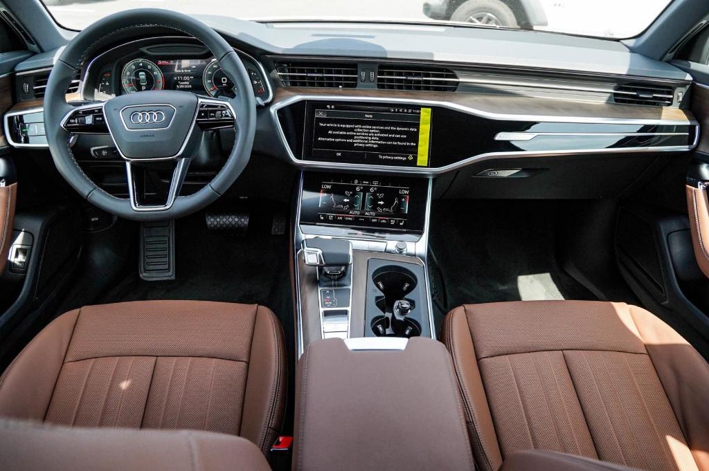 new 2025 Audi A6 car, priced at $65,949
