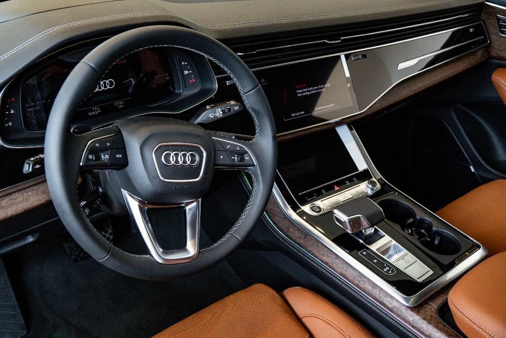 new 2025 Audi Q8 car, priced at $87,365