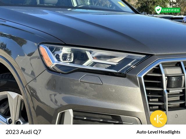 used 2023 Audi Q7 car, priced at $55,545
