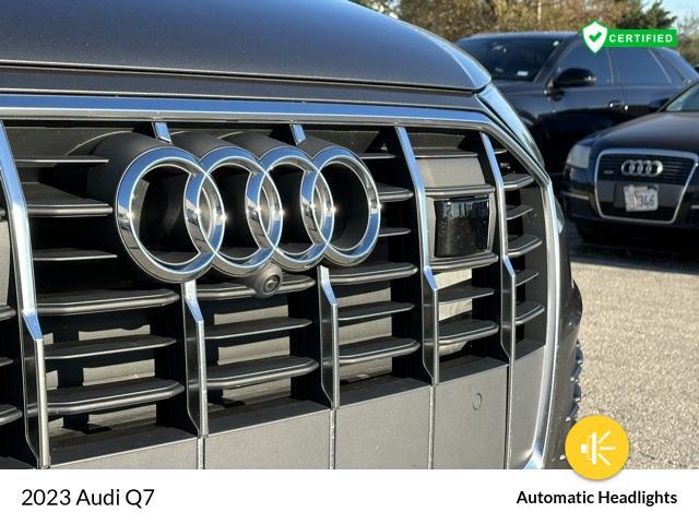 used 2023 Audi Q7 car, priced at $54,927