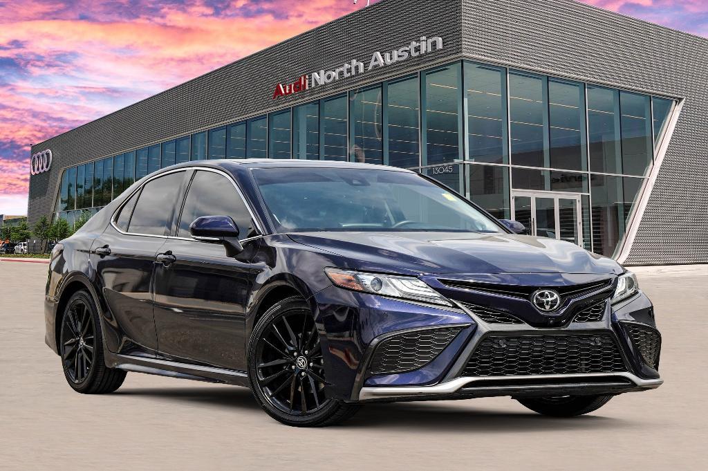 used 2021 Toyota Camry car, priced at $27,151