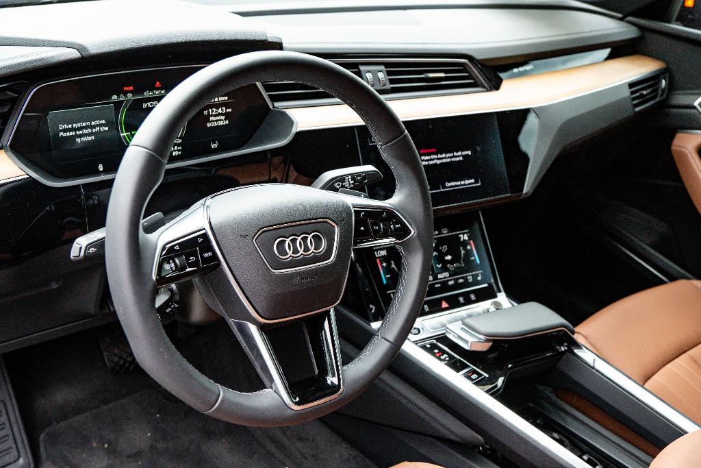 new 2024 Audi Q8 e-tron car, priced at $76,500