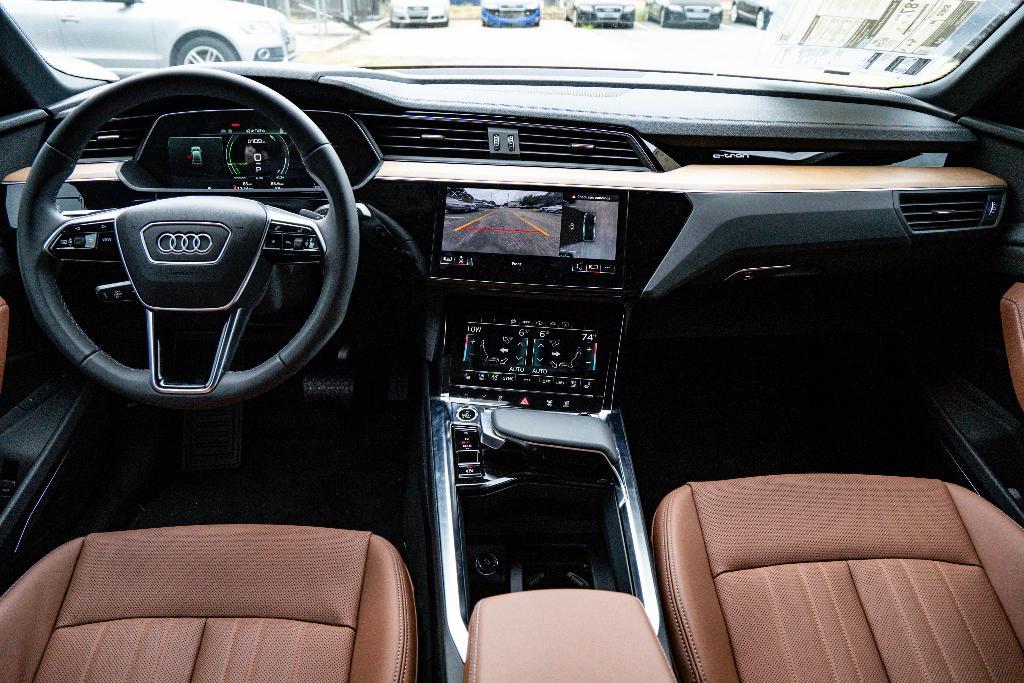 new 2024 Audi Q8 e-tron car, priced at $76,500