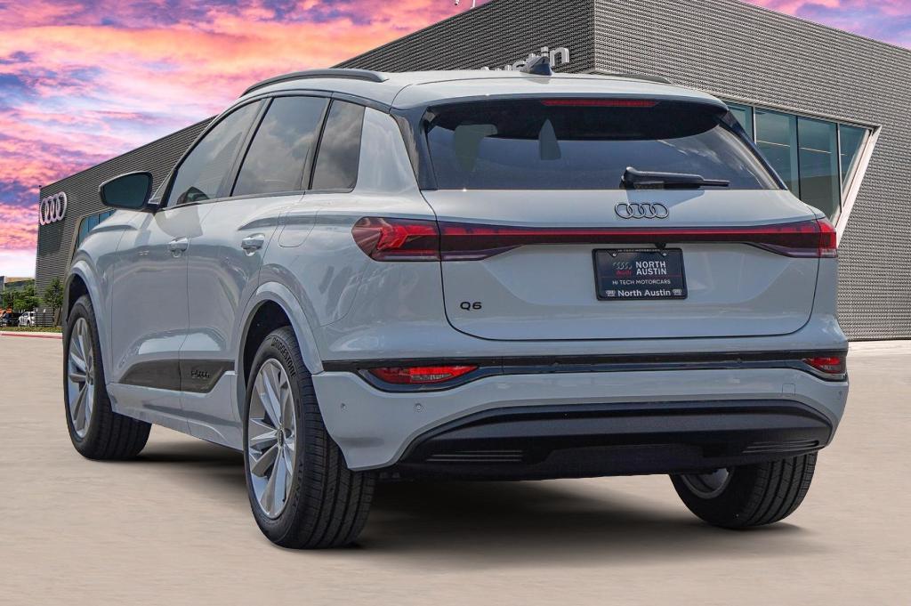 new 2025 Audi Q6 e-tron car, priced at $68,828