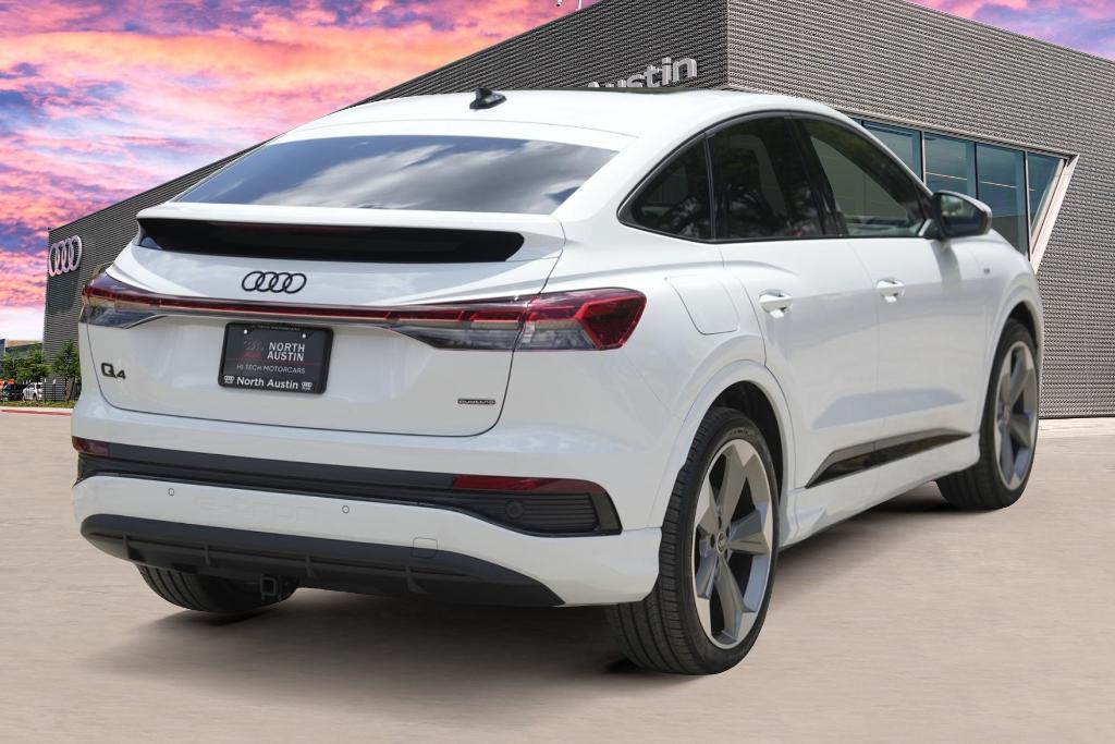 new 2025 Audi Q4 e-tron car, priced at $61,866
