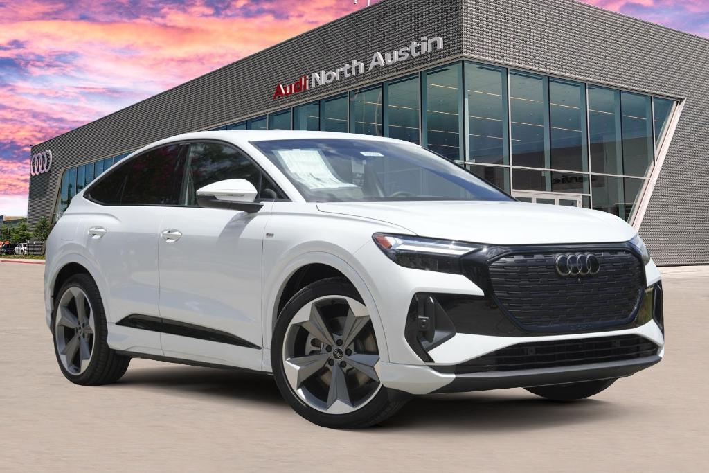 new 2025 Audi Q4 e-tron car, priced at $61,866