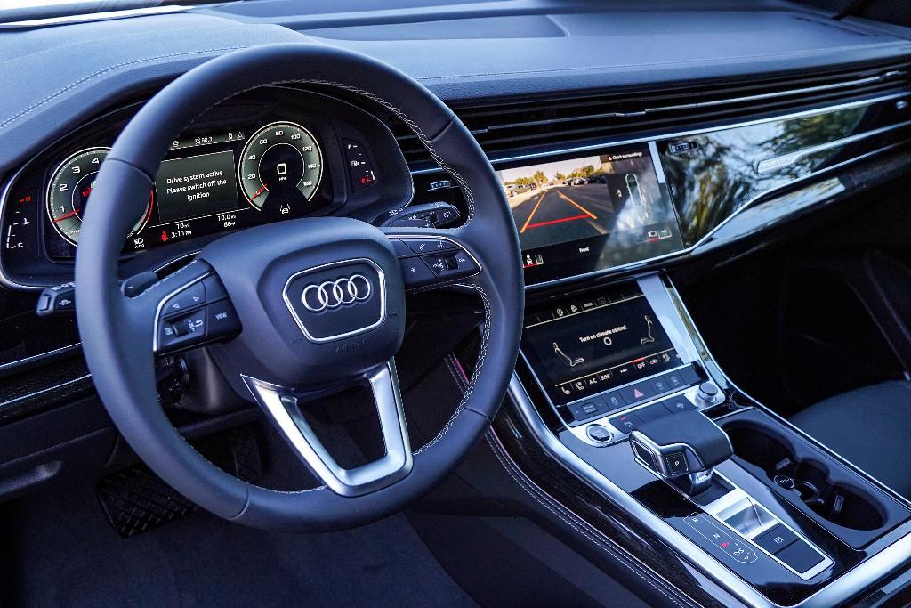 new 2025 Audi Q8 car, priced at $85,720