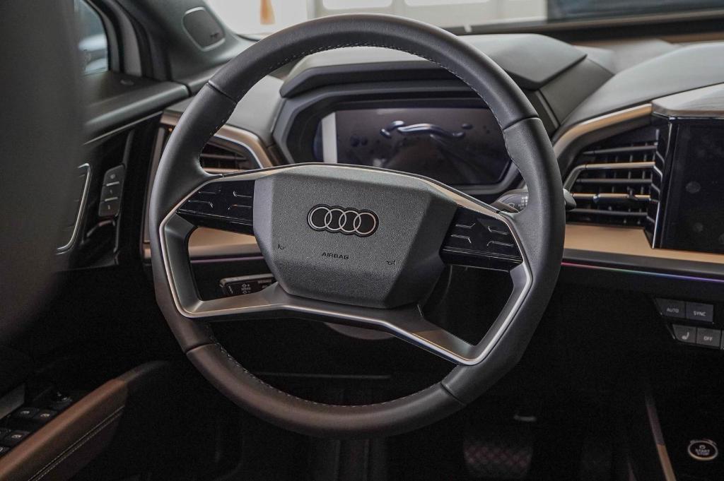 new 2025 Audi Q4 e-tron car, priced at $61,150