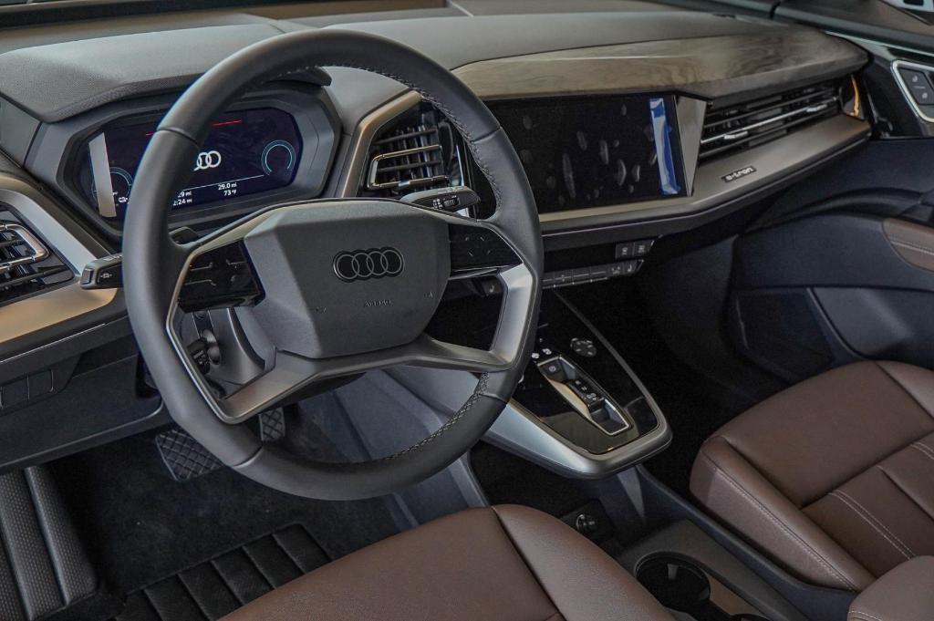 new 2025 Audi Q4 e-tron car, priced at $61,150