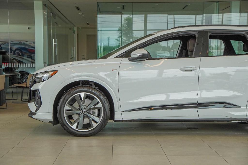 new 2025 Audi Q4 e-tron car, priced at $61,150