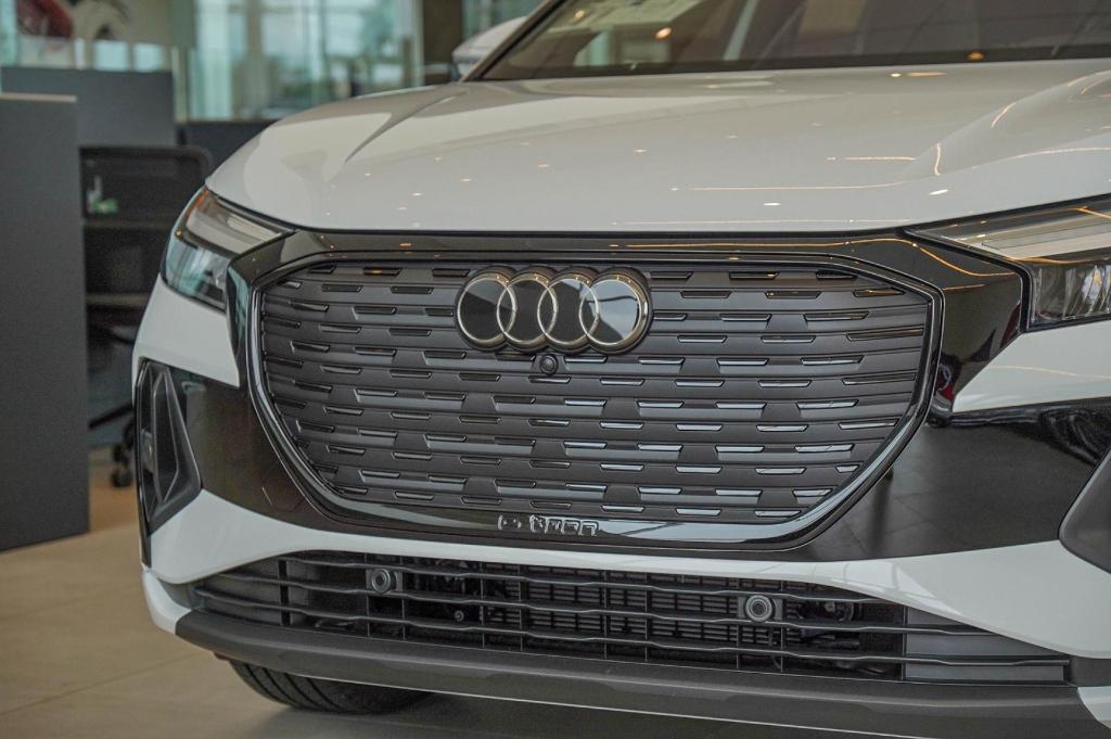new 2025 Audi Q4 e-tron car, priced at $61,150