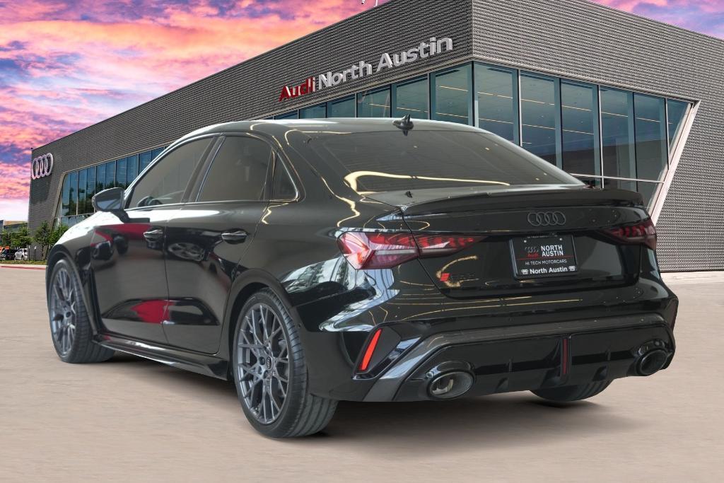 new 2025 Audi RS 3 car, priced at $77,560