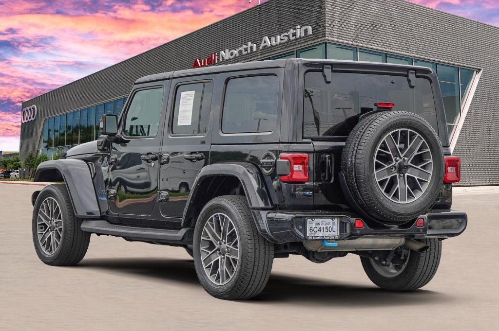 used 2022 Jeep Wrangler Unlimited 4xe car, priced at $36,847